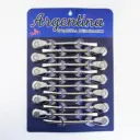 art. 419 Blister Bombilla Argentina bronce niquelado desarmable caño corto redondo