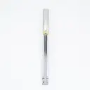 art. 610 Bombilla Argentina bronce niquelado caño chato