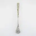 art. 126 Bombillón Malevo Alpaca Nacional caño extra grueso redondo repujado y coco paleta